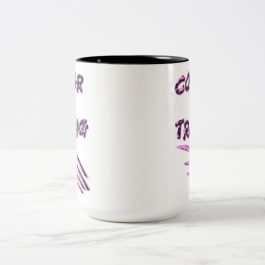 Cougar in Training Claw Marks Tasse (Mittel)