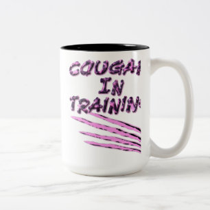 Cougar in Training Claw Marks Tasse