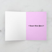 Cougar in Training Grußkarte Karte (Innenseite)