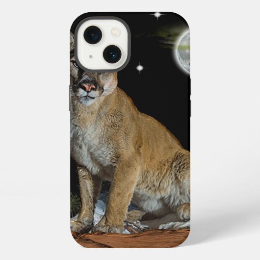 Cougar iPhone Hülle (Rückseite)