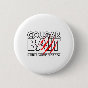 Cougar It Fun Halloween Kostüm Older Frau Younge Button