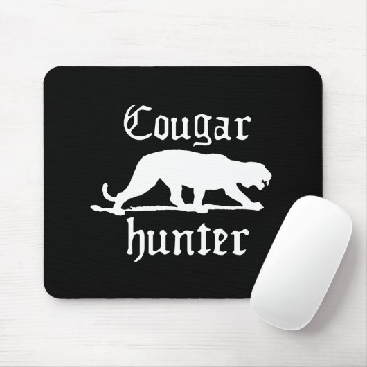 COUGAR-JÄGER T - Shirt Mousepad (Mit Mouse)