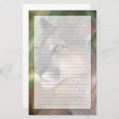 Cougar, Kalifornien Briefpapier (Vorne/Hinten)