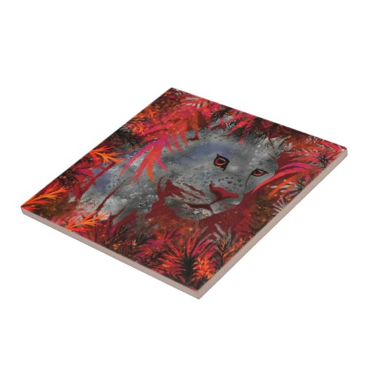 Cougar Keramik Tile Fliese (Seite)