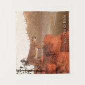 Cougar - Konzentration Wandteppich (Vorderseite)