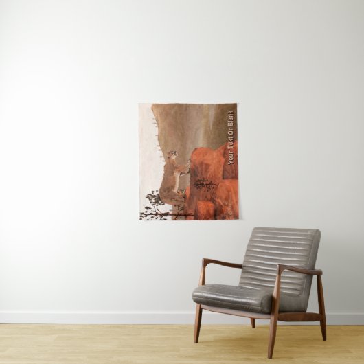 Cougar - Konzentration Wandteppich (Beispiel)