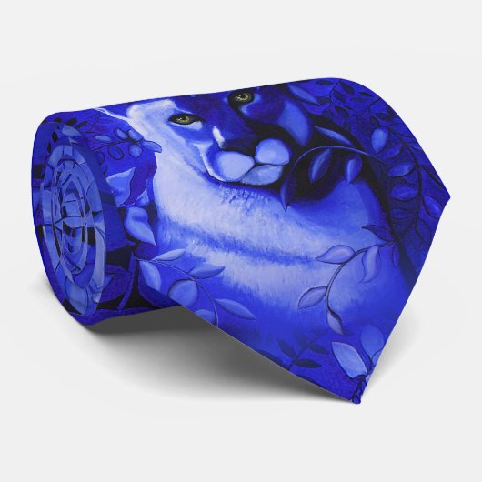 Cougar-Krawatte Krawatte (Gerollt)