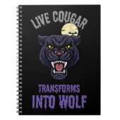 cougar live  notizblock (Vorderseite)