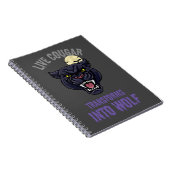 cougar live  notizblock (Rechte Seite)