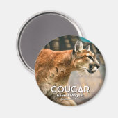 Cougar Magnet (Vorderseite/Rückseite)