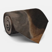 Cougar Mountain Lion Big Cat Art Design Krawatte (Gerollt)