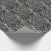 Cougar Mountain Lion Big Cat Painting IV Geschenkpapier (Ecke)