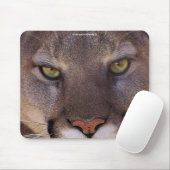 COUGAR Mountain Lion Wildlife Mousepad (Mit Mouse)