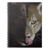 Cougar Night Notizblock (Vorderseite)