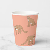 Cougar Pappbecher (Rückseite)