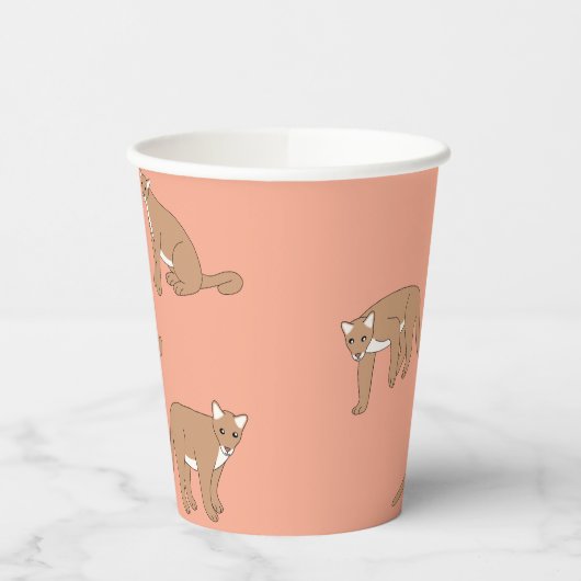 Cougar Pappbecher (Links)