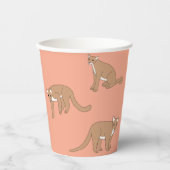 Cougar Pappbecher (Vorderseite)
