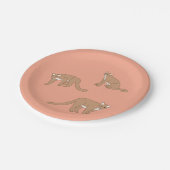 Cougar Pappteller (Schrägansicht)