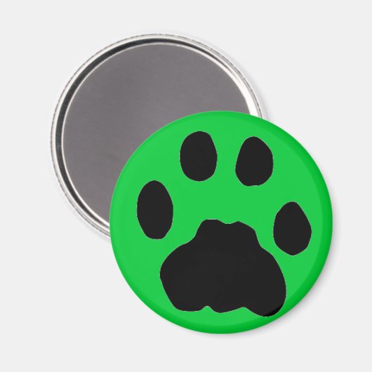 COUGAR PAW DRUCKEN MAGNET (Vorderseite/Rückseite)