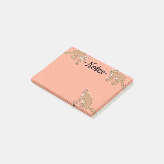 Cougar Post-it Klebezettel (angewinkelt)