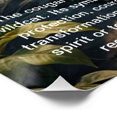 Cougar Poster (Ecke)