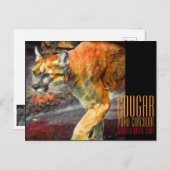 Cougar [Postkarte] Postkarte (Vorne/Hinten)