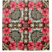 Cougar Print Duschvorhang (Vorderseite)