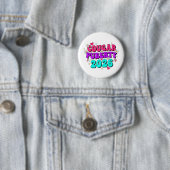 Cougar Pubertät 2026 Retro Menopause Humor Lustig Button (Beispiel)