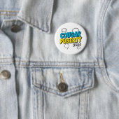 Cougar Puberty 2026 Retro Menopause Humor Funny Button (Beispiel)