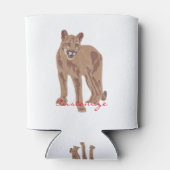 Cougar Puma Mountain Lion Thunder_Cove Dosenkühler (Rückseite)