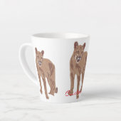 Cougar Puma Mountain Lion Thunder_Cove Milchtasse (Linke Ecke)