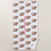 Cougar Puma Mountain Lion Thunder_Cove Strandtuch (Vorderseite)