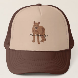 Cougar Puma Mountain Lion Thunder_Cove Truckerkappe