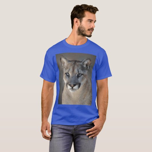 Cougar retro T-Shirt (Vorne ganz)
