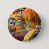 Cougar [Round-Tin-Abzeichen] Button (Vorderseite)