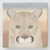 Cougar Stone Untersetzer (Vorderseite)
