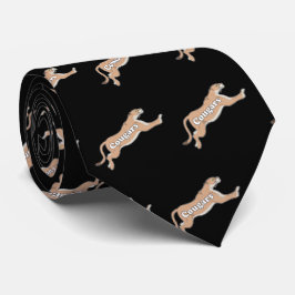 Cougar Team Mascot Fußball Basketball Baseball Krawatte