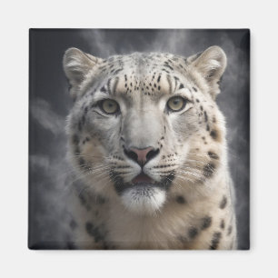 Cougar Wild Animal Elegante Dramatisches Porträt Magnet