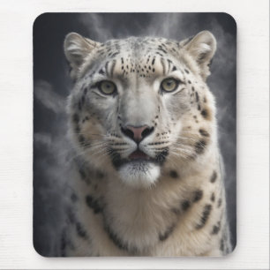 Cougar Wild Animal Elegante Dramatisches Porträt Mousepad