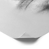 Cougar Zeichnend Poster (Ecke)