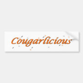 Cougarlicious Autoaufkleber (Vorne)