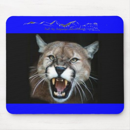 CougarPhotoSnarl, DC-LOGO Mousepad (Vorne)