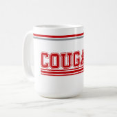 Cougars Coffee Tasse (Vorderseite Links)