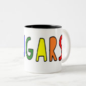 Cougars entfesselt Kaffee-Cup Zweifarbige Tasse (VorderseiteRechts)