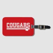 Cougars Gepäckanhänger (Vorderseite (Horizontal))