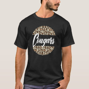 Cougars High School Mascot Sportteam Frauen Cou T-Shirt