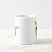 Coughing Cat Meme Tasse Doppelseitig (Mittel)