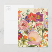 Couleur Printemps Postkarte (Vorne/Hinten)