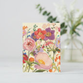 Couleur Printemps Postkarte (Stehend Vorderseite)