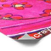 "Couleurs Cafe" Poster (Ecke)